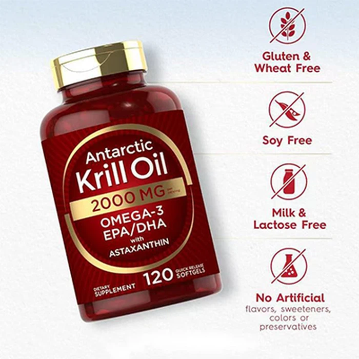 Krill oil softgels4 Krill oil softgels4